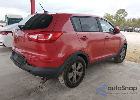 2012 Kia Sportage Lx from USA, damaged, VIN KNDPB3A21C7299567